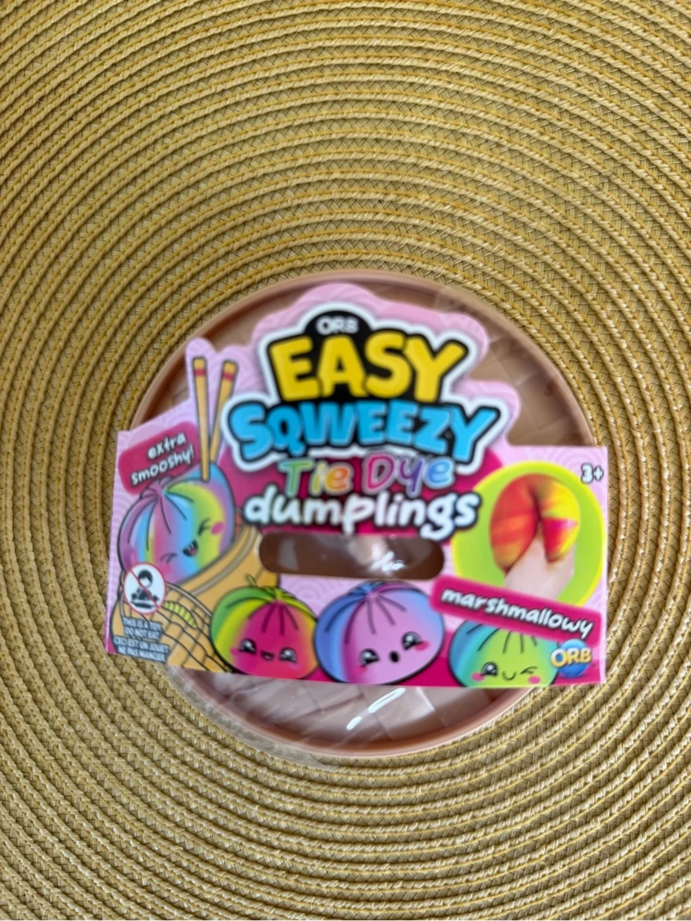 Easy Squeezy Tie Dye Dumplings - Marshmallow Pink